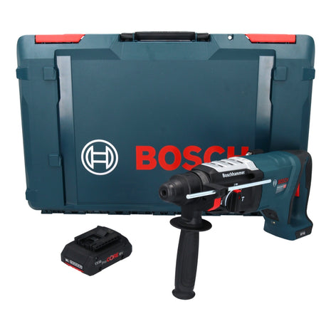 Bosch GBH 18V-28 DC Taladro percutor inalámbrico profesional 18 V 3,4 J SDS Plus Brushless + 1x batería ProCORE 4,0 Ah + XL-Boxx - sin cargador