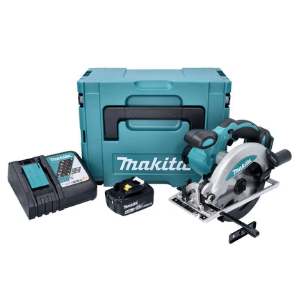 Makita DSS 610 RM1J scie circulaire sans fil 18 V 165 mm + 1x batterie 4,0 Ah + chargeur + makpac