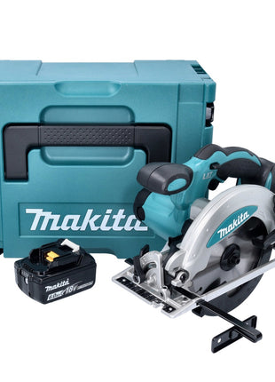 Sierra circular de batería Makita DSS 610 G1J 18 V 165 mm + 1x batería 6,0 Ah + Makpac - sin cargador