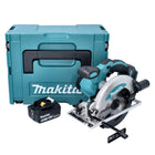 Sierra circular de batería Makita DSS 610 G1J 18 V 165 mm + 1x batería 6,0 Ah + Makpac - sin cargador