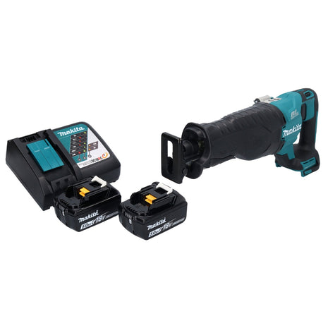 Makita DJR 187 RT Akku Reciprosäge Säbelsäge 18 V Brushless + 2x Akku 5,0 Ah + Ladegerät - Toolbrothers