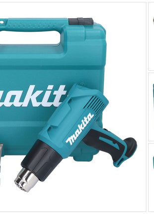 Makita HG 6030 K Pistolet thermique 1800 W 50 - 600 C + 4 x Dse + valise