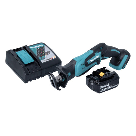 Makita DJR 185 RG1 Scie sabre récipro sans fil 18 V + 1x Batterie 6.0 Ah + Chargeur