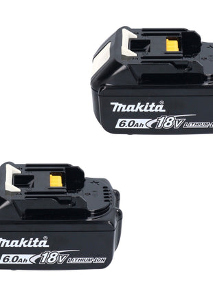 Tronçonneuse à batterie Makita DUC 356 GB 36 V (2x 18 V) 35 cm sans balais + 2x batterie 6,0 Ah - sans chargeur