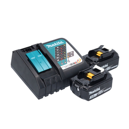 Makita DCF203F1 Ventilateur sans fil 14,4V - 18V + 2x Batteries 3,0 Ah + Chargeur