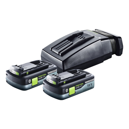 Festool C 18 HPC 4,0 l-Set Perceuse-visseuse sans fil 18 V 45 Nm Brushless ( 576993 ) + 2x batterie 4,0 Ah + chargeur + embout excentrique + embout angulaire + Systainer