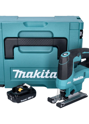 Makita DJV 184 A1J Akumulatorowa wyrzynarka wahadłowa 18 V bezszczotkowa + 1x akumulator 2,0 Ah + Makpac - bez ładowarki