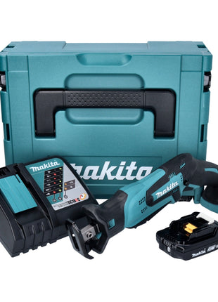 Makita DJR 185 RA1J batería Sierra sable 18 V + 1x batería 2.0 Ah + cargador + Makpac