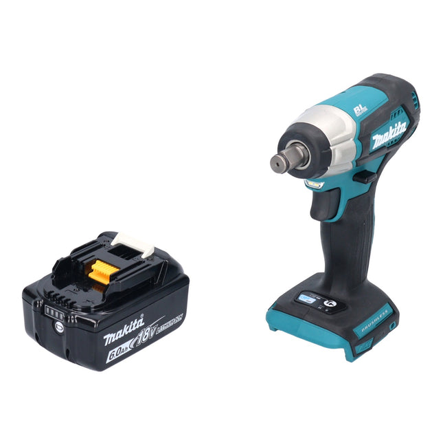 Makita DTW 181 G1 Clé à choc sans fil 18 V 210 Nm 1/2" Brushless + 1x batterie 6,0 Ah - sans chargeur