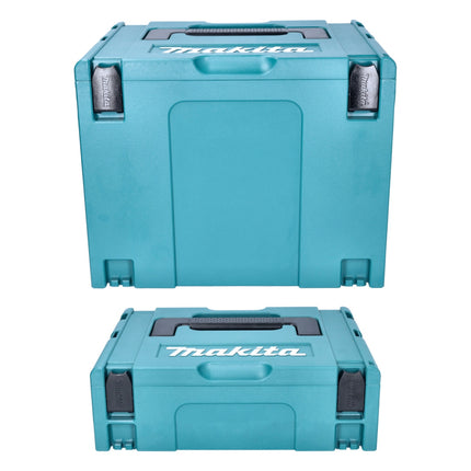 Makita Makpac Set Gr. 1 + 2 + 3 + 4 Boîte de transport et caisse à outils