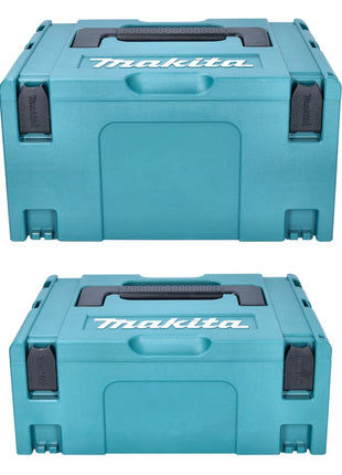 Makita Makpac Set Gr. 1 + 2 + 3 + 4 Boîte de transport et caisse à outils