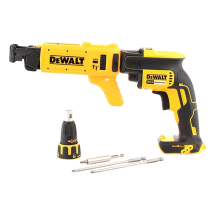 DeWalt DCF 620 P2K Visseuse pour cloisons sèches sans fil 18 V 30 Nm Brushless + 2x batterie 5,0 Ah + chargeur + tête de chargeur + TSTAK