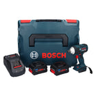 Bosch GDS 18V-300 Visseuse à choc sans fil 18 V 300 Nm 1/2'' Brushless + 2x batterie ProCORE 8,0 Ah + chargeur + L-Boxx