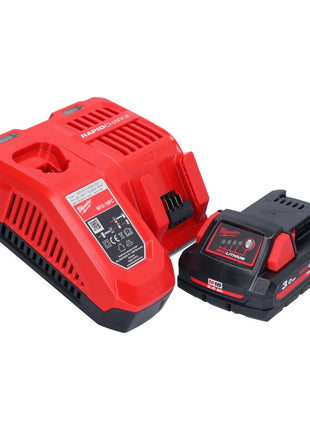 Milwaukee M18 FSAGV115XPDB-301 Meuleuse d'angle sans fil 115 mm 18V Brushless + 1x Batterie 3,0 Ah + Chargeur