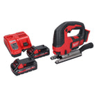 Milwaukee M18 BJS-302 Scie sauteuse sans fil 18V + 2x Batteries 3,0 Ah + Chargeur