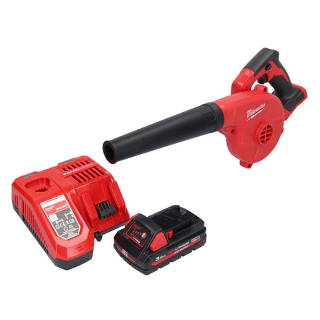 Milwaukee M18 BBL-301 batterie prompter 18 V + 1x batterie 3,0 Ah + kit chargeur