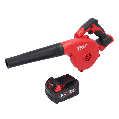 Soplador de batería Milwaukee M18 BBL-501 18 V + 1x batería 5,0 Ah - sin cargador