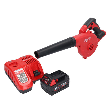 Milwaukee M18 BBL Souffleur sans fil Solo - sans Accessoires, ni Batteries, ni Chargeur