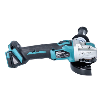 Makita DGA521F1X1 Meuleuse d'angle sans fil 125 mm 18V - X-LOCK Brushless + 1x Batterie 3,0 Ah - sans chargeur