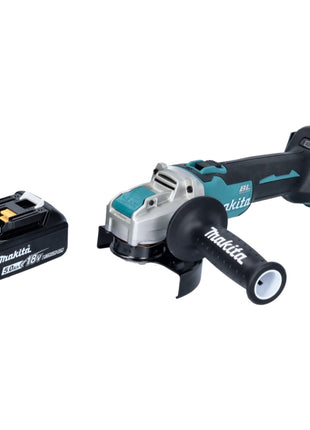 Makita DGA 521 T1X1 Akku Winkelschleifer 18 V 125 mm X-LOCK Brushless + 1x Akku 5,0 Ah - ohne Ladegerät