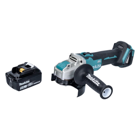 Makita DGA 521 T1X1 Akumulatorowa szlifierka kątowa 18 V 125 mm X-LOCK Bezszczotkowa + 1x akumulator 5,0 Ah - bez ładowarki