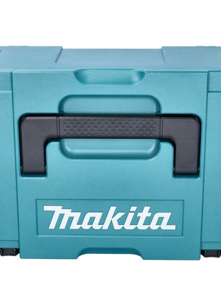 Makita DGA 521 M1X1J Meuleuse d'angle sans fil 18 V 125 mm X-LOCK Brushless + 1x batterie 4,0 Ah + Makpac - sans chargeur