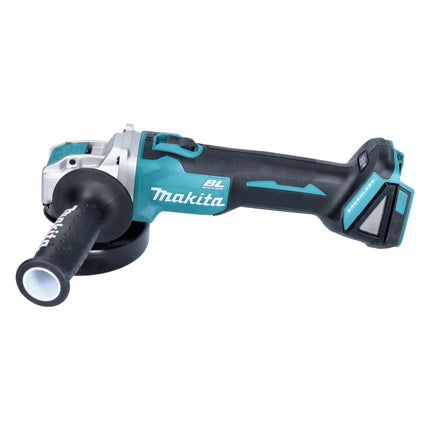 Makita DGA 521 RMX1J meuleuse d'angle sans fil 18 V 125 mm X-LOCK Brushless + 2x batterie 4.0 Ah + chargeur + Makpac
