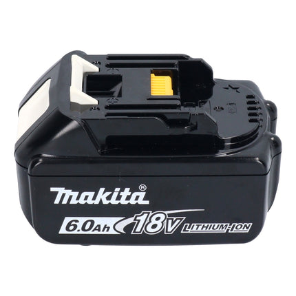 Makita DGA521G1X1J Meuleuse d'angle sans fil 125 mm 18V - X-LOCK Brushless + 1x Batterie 6,0 Ah + Coffret Makpac - sans chargeur