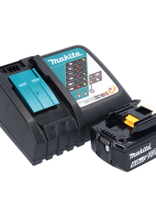 Makita DGA521RG1X1J Meuleuse d'angle sans fil 125 mm 18V - X-LOCK Brushless + 1x Batterie 6,0 Ah + Chargeur + Coffret Makpac