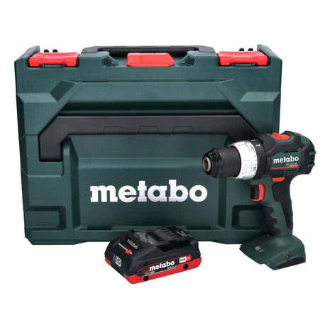 Taladro atornillador a batería Metabo BS 18 LT BL 18 V 75 Nm sin escobillas + 1x batería 4,0 Ah + metaBOX - sin cargador