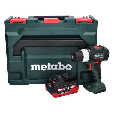 Taladro atornillador a batería Metabo BS 18 LT BL 18 V 75 Nm sin escobillas + 1x batería 5,5 Ah + metaBOX - sin cargador