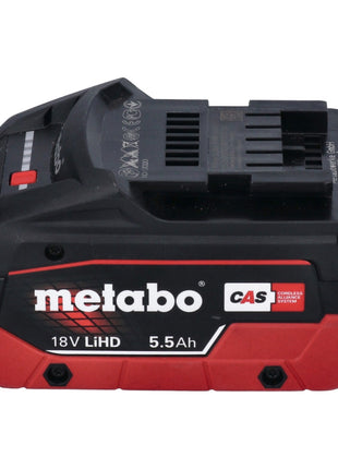 Metabo BS 18 LT BL akumulatorowa wiertarko-wkrętarka 18 V 75 Nm bezszczotkowa + 1x akumulator 5,5 Ah + metaBOX - bez ładowarki