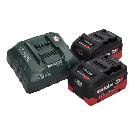 Metabo BS 18 LT BL Perceuse-visseuse sans fil 18 V 75 Nm brushless + 2x Batterie 5,5 Ah + Chargeur + metaBOX
