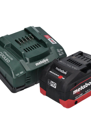 Metabo KH 18 LTX BL 24 Q Marteau perforateur burineur sans fil 18 V 2,2 J + 1x Batterie 5,5 Ah + Ladegert + metaBOX