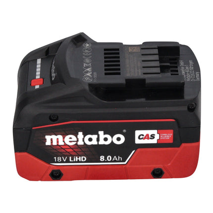 Metabo KH 18 LTX BL 24 Q Marteau perforateur burineur sans fil 18 V 2,2 J + 1x Batterie 8,0 Ah + metaBOX - ohne Ladegert