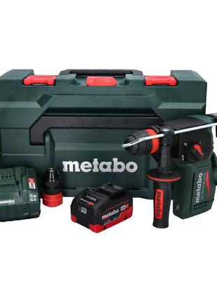 Metabo KH 18 LTX BL 24 Q Marteau perforateur burineur sans fil 18 V 2,2 J + 1x Batterie 8,0 Ah + Ladegert + metaBOX