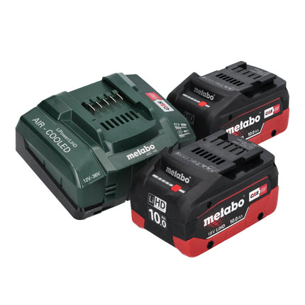 Metabo KH 18 LTX BL 24 Q Marteau perforateur burineur sans fil 18 V 2,2 J + 2x Batterie 10,0 Ah + Ladegert + metaBOX