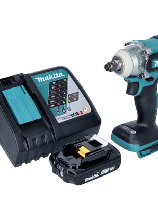 Makita DTW 285 RA1 Akku Schlagschrauber 18 V 280 Nm 1/2" Brushless + 1x Akku 2,0 Ah + Ladegerät