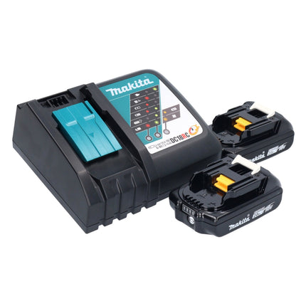 Makita DTW 285 RA clé à chocs sans fil 18 V 280 Nm 1/2" sans balai + 2x batteries 2,0 Ah + chargeur