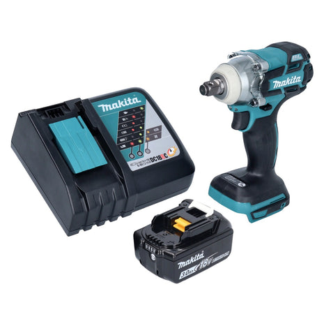 Makita DTW 285 RF1 Akku Schlagschrauber 18 V 280 Nm 1/2" Brushless + 1x Akku 3,0 Ah + Ladegerät