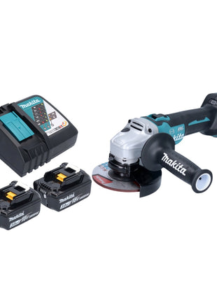 Makita DGA513RF Meuleuse d’angle sans fil 125mm Brushless 18V + 2x Batteries 3,0Ah + Chargeur