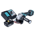 Makita DGA 513 RT1 Akku Winkelschleifer 18 V 125 mm Brushless + 1x Akku 5,0 Ah + Ladegerät