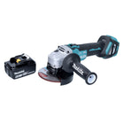 Makita DGA 513 G1 Meuleuse d'angle sans fil 18 V 125 mm Brushless + 1x batterie 6,0 Ah - sans chargeur