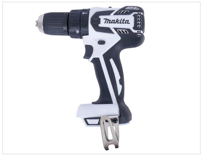 Makita DHP 459 blanc 18 V Li-Ion perceuse à percussion sans fil solo - uniquement l'appareil sans accessoires