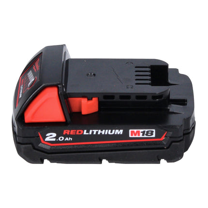 Milwaukee M18 FIW2F38-201X Visseuse à choc sans fil 339 Nm 3/8 " 18V Brushless + 1x Batterie 2,0 Ah + Coffret HD Box - sans chargeur