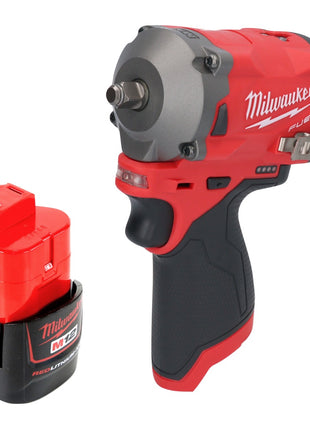 Milwaukee M12 FIW38-201 Akku Schlagschrauber 12 V 339 Nm 3/8" Brushless + 1x Akku 2,0 Ah - ohne Ladegerät - Toolbrothers