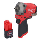 Milwaukee M12 FIW38-301 Clé à choc sans fil 12 V 339 Nm 3/8