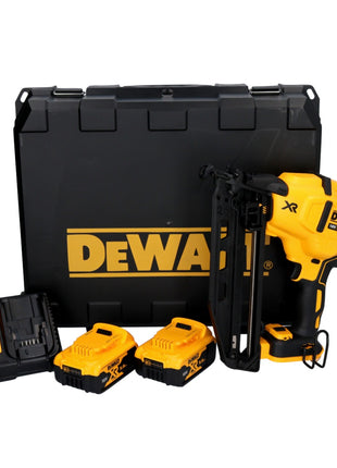 DeWalt DCN 660 P2 Akku Nagler 18V 32-63 mm Brushless + 2x Akku 5,0 Ah + Ladegerät + Koffer - Toolbrothers