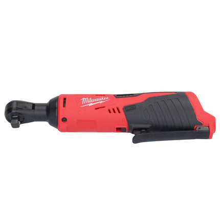 Milwaukee M12 IR-201B Clé à cliquet sans fil 12 V 47 Nm 3/8" + 1x batterie 2,0 Ah + chargeur + sac ( 4933441720 )