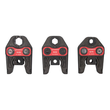 Jeu de mâchoires de presse Rothenberger standard SV15-22-28 mm + Rocase (1000002068)
